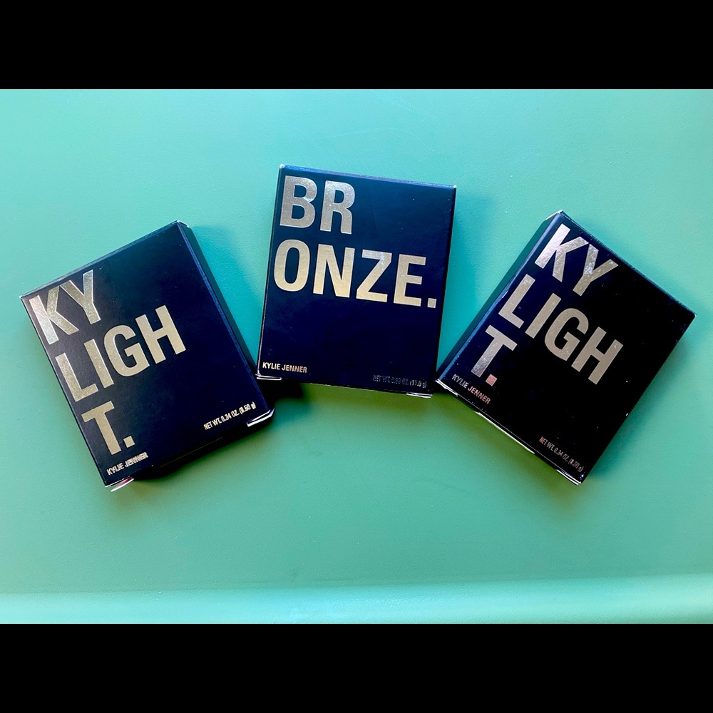 Kylie‎ cosmetic highlight/Bronzer bundle
